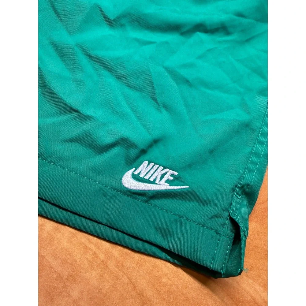 Nike Mens XXL Swim Trunks Kelly Green Mesh Lined Drawstring Board Shorts Vented